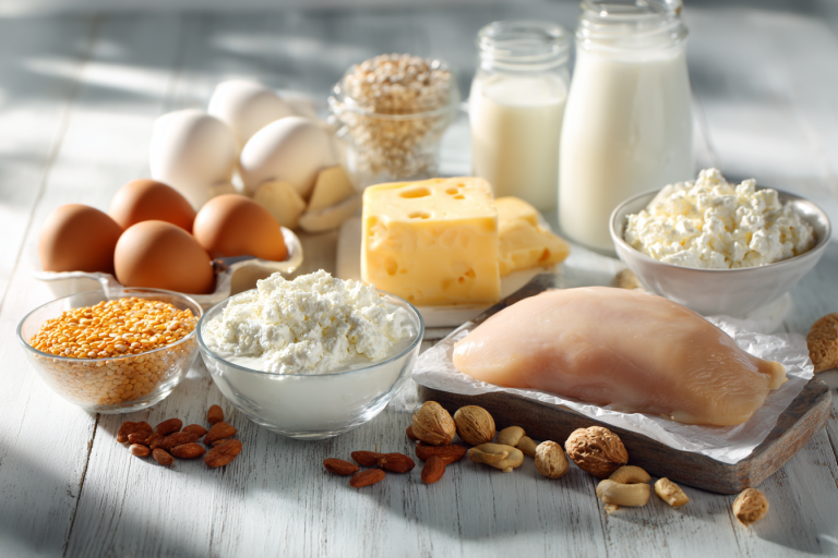 Proteinreiche Nahrungsmittel