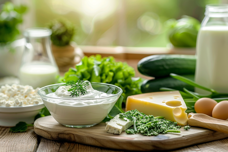 Calciumreiche Nahrung