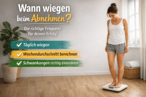 Wann wiegen beim Abnehmen? So oft solltest du wirklich auf die Waage